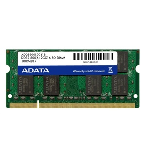 威刚（ADATA）DDR2 800 1G 笔记本内存条