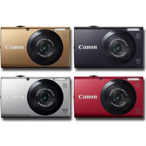 【佳能专卖】佳能 PowerShot A3400 IS 2012年新品闪亮登场