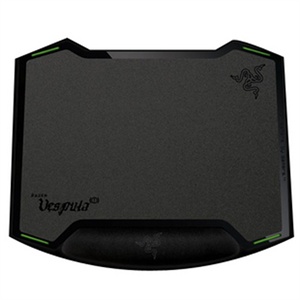 雷蛇Razer 黄斑胡蜂 变形金刚 游戏鼠标垫 双面鼠标垫带腕托