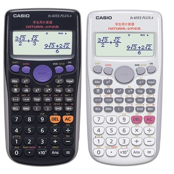 开学必备卡西欧 FX-82ES PLUS A学生科学函数考试计算器<\/span>_当当-9518比价网