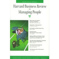 HBR ON MANAGING PEOPLE（哈佛商业评论－管理员工）（英文原版）