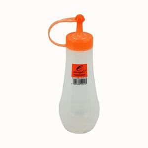 有盖沙拉酱瓶 调味酱瓶 透明橙色盖 INOMATA