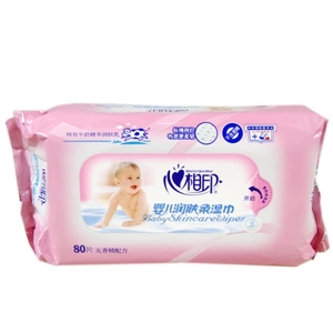 心相印 婴儿润肤柔湿巾 80片