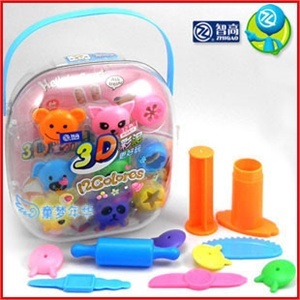 智高 3D彩泥 12色橡皮泥DD-5031 动物/恐龙模具