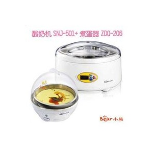 小熊酸奶机SNJ-501+小熊煮蛋器ZDQ-206 超值优惠组合装