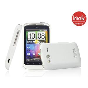 IMAK HTC Wildfire S A510e G13 手机套 保护套 超薄磨砂彩壳 白