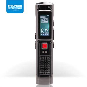韩国现代 HYV-E60 4G 棒棒录音笔 一键 高清 金属外放 超大外放