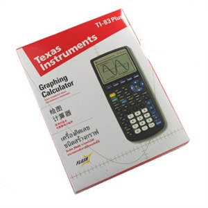 德州仪器TI-83 PLUS 图形计算器 AP/SAT考试计算器 TI83