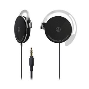 铁三角 （Audio-Technica）耳挂式耳机 ATH-EQ300M（黑色）