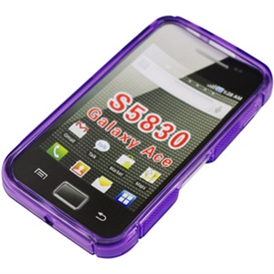 ikodoo爱酷多 三星 S5830手机壳 i579手机套 s5838彩壳 硅胶套 紫