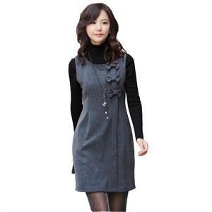 善气迎人Jedi victoire 韩版秋冬时尚通勤修身百搭蝴蝶结 5899