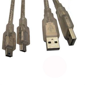 科唯奇 USB转T口数据线 usb转T型口 miniusb数据线5p USB转5P