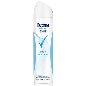 Rexona舒耐 抑汗清新喷雾惬意棉棉150ml