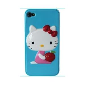 酷玛特 苹果 iphone 4G 4代 手机套 手机壳 保护套浮雕Kitty猫03