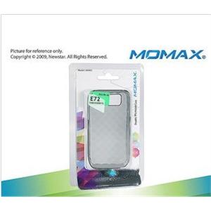MOMAX NOKIA 诺基亚 E72闪钻水晶套 玲珑套 硅胶套 透黑