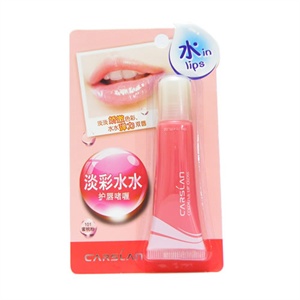 卡姿兰 正品新品 淡彩水水护唇啫喱 102号裸香粉/12ml