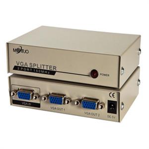 科唯奇 2口 VGA 分配器 MT-1502 视频 一拖二 VGA 1分2