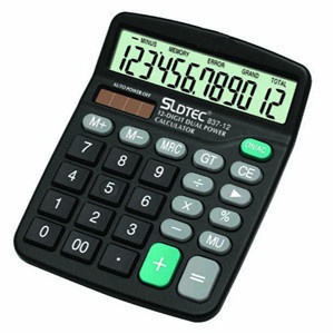 世龙达SL-837 计算器SL-837办公型计算机 太阳能电池双用