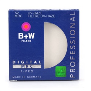 B+W MRC UV 52mm 多层镀膜UV 带防伪