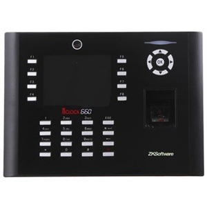 中控 ICLOCK660 指纹考勤机 指纹打卡机 指纹机 双U 拍照功能