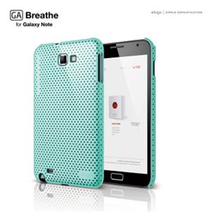 特价 elago网格光亮面 三星I9220手机壳 Galaxy Note 保护壳 水绿