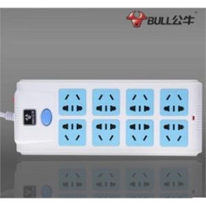 专柜正品 8孔公牛插线板GN-217*3米线