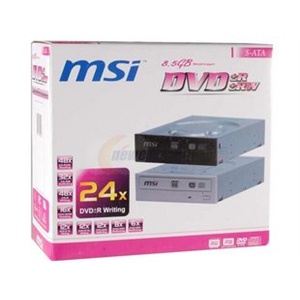 msi/微星 24X SATA DVD刻录机 DH-24AS 黑色 原装正品 送SATA线