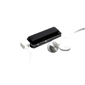 [cannice]科奈信 iblue3 领夹 iPhone4S立体声音乐蓝牙耳机(黑色)