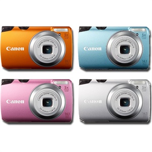 佳能 PowerShot A3200 数码相机（4G卡+包+读卡器+膜）