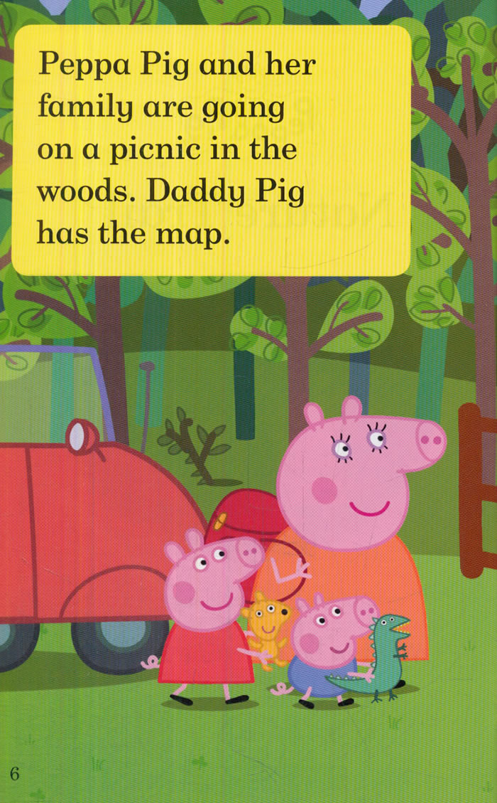 can peppa,george,mummy pig and daddy pig get safely back to the