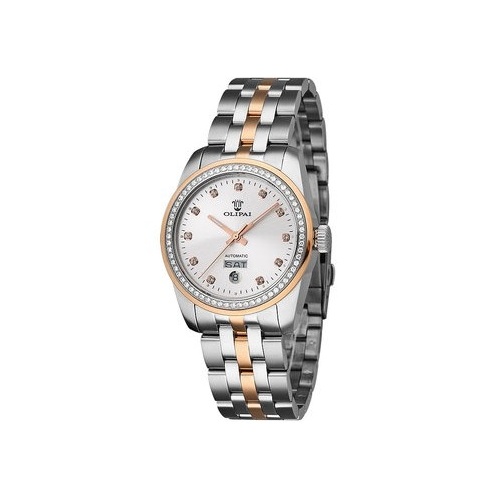 瑞士手表olipai欧力派手表奢华镶钻时尚男表 jt7026r-srgd-w镶钻玫瑰