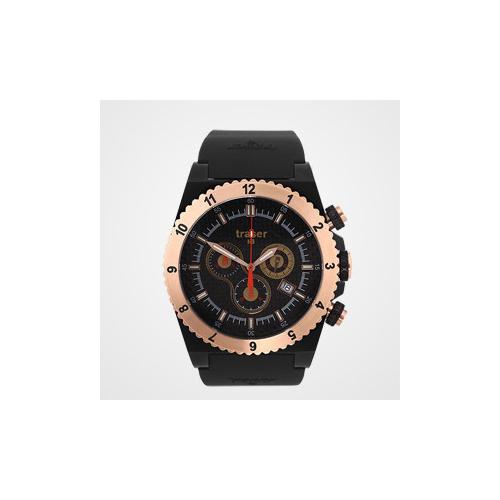 瑞士traser h3 军表 t7404 经典玫瑰金表