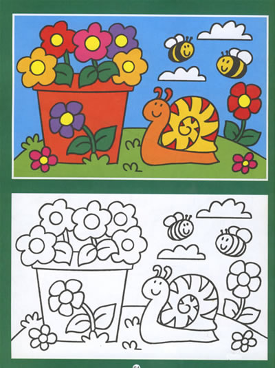 阶梯涂色(第4阶):动物世界